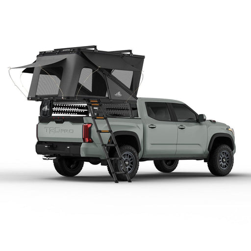 Tuff Stuff Overland TS-1-1900BLK Alpine SixtyOne Aluminum Hard Shell Roof Top Tent - 3 Person + $200 Gift Card - Recon Recovery