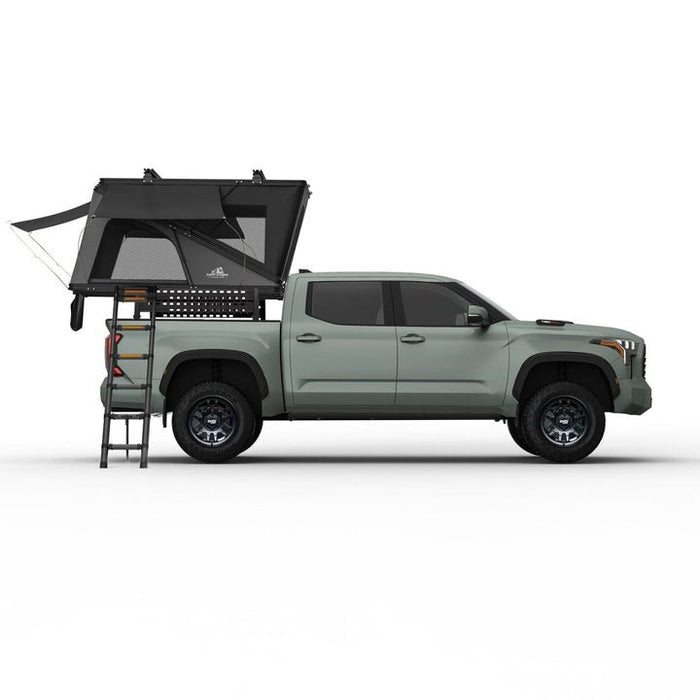 Tuff Stuff Overland TS-1-1900BLK Alpine SixtyOne Aluminum Hard Shell Roof Top Tent - 3 Person + $200 Gift Card - Recon Recovery