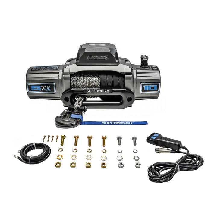 Superwinch SX10SR Synthetic Rope Electric Winch - 10,000 lbs. Ego Wireless Remote