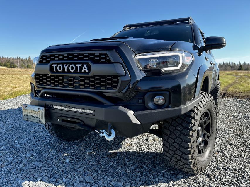 Rough Country High Clearance Front Bumper for 2016-2024 Toyota Tacoma 2WD / 4WD - Recon Recovery