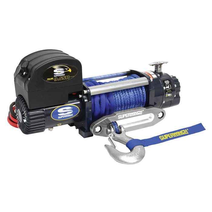 Superwinch 1695201 Electric Talon 9.5SR Winch - 9,500 lbs. Pull Rating, 80 ft. Line