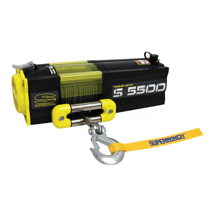 Superwinch 1455200 Utility S5500 Winch - 5,500 lbs. Pull Rating, 60 ft. Line