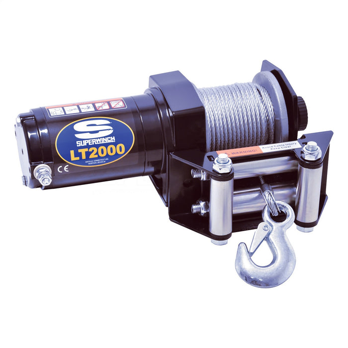 Superwinch 1120210 ATV-UTV LT2000 Winch - 2,000 lbs. Pull Rating, 49 ft. Line - Recon Recovery