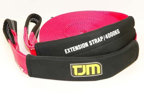 TJM Products 867OXW20M4T Winch Extension Strap - 65 ft., Polyester, Sold Individually - Recon Recovery