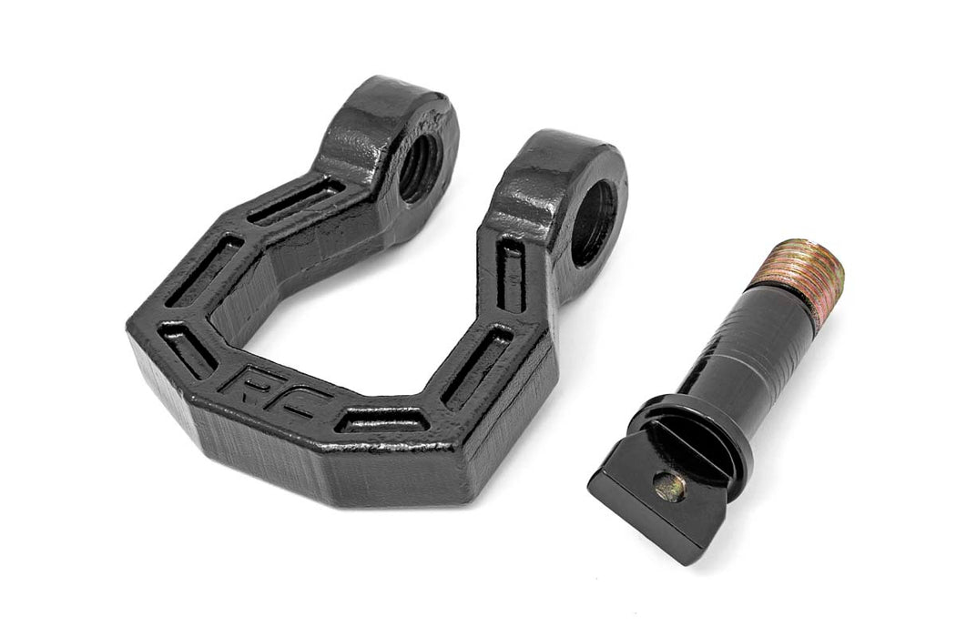 Rough Country RS118 D-Ring - Black, Sold as Pair