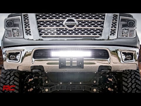 Rough Country 70645 LED Light Bar For Nissan Titan- 20 in. - Recon Recovery