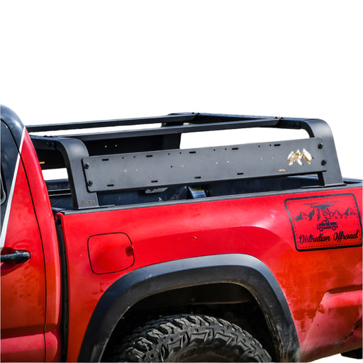 Westin 51-10015 Overland Low Profile Cargo Rack for 2005-2023 Tacoma (5ft Bed) - No Drill - Recon Recovery
