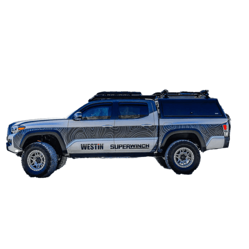 Westin Automotive EXP Bolt on Aluminum Bed Cap for 2016-2023 Toyota Tacoma 5' Bed - Recon Recovery - Recon Recovery