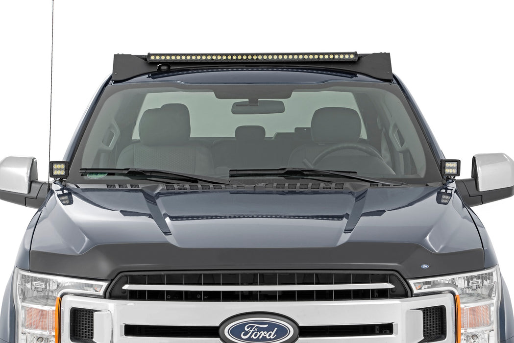 Rough Country Low Profile LED Roof Rack for 2015-2018 F-150