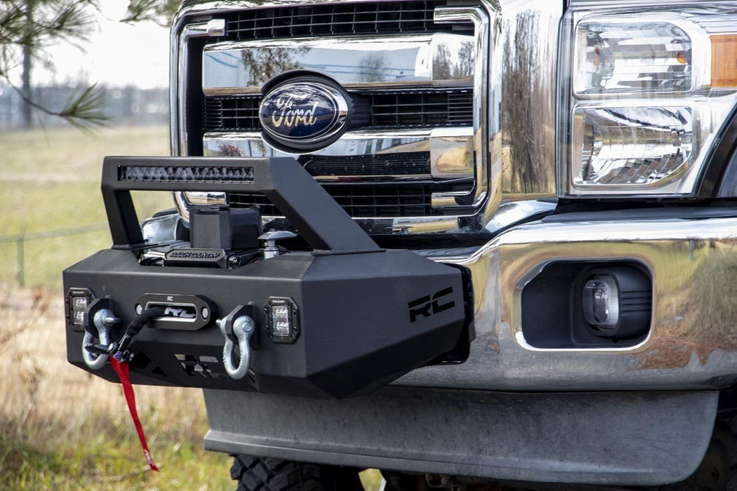 Rough Country 51006 EXO WINCH MOUNT KIT for 2011-2016 Super Duty F-250 / F-350 - Recon Recovery
