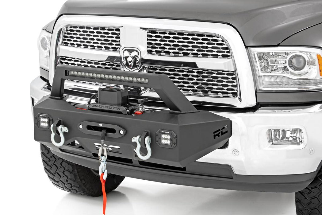 Rough Country 31007 EXO WINCH MOUNT KIT for 2014-2018 RAM 2500 3500 2WD /4WD