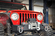 Rough Country 1012 Stubby Front Bumper for (87-06) Jeep Wrangler YJ TJ - Recon Recovery