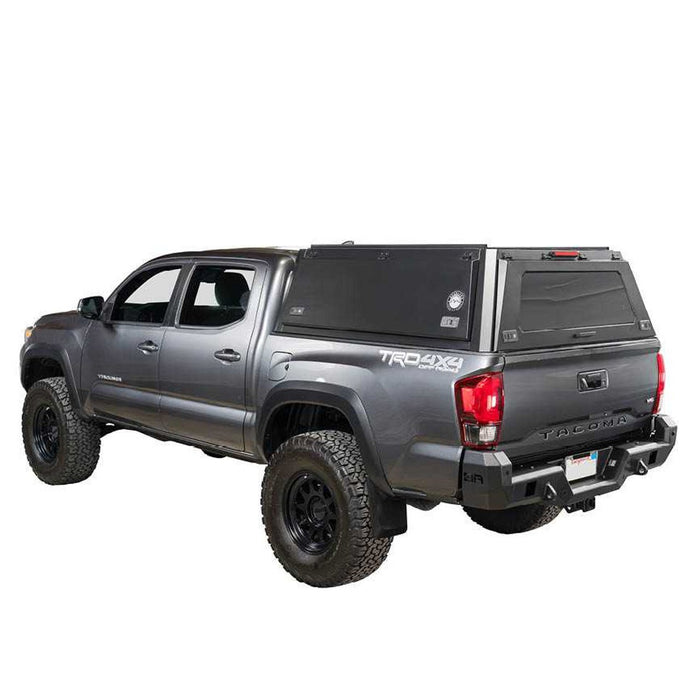 OVS Expedition Aluminum Truck Cap with Wing Doors For 2016-2024 Toyota Tacoma 5ft Bed - Recon Recovery