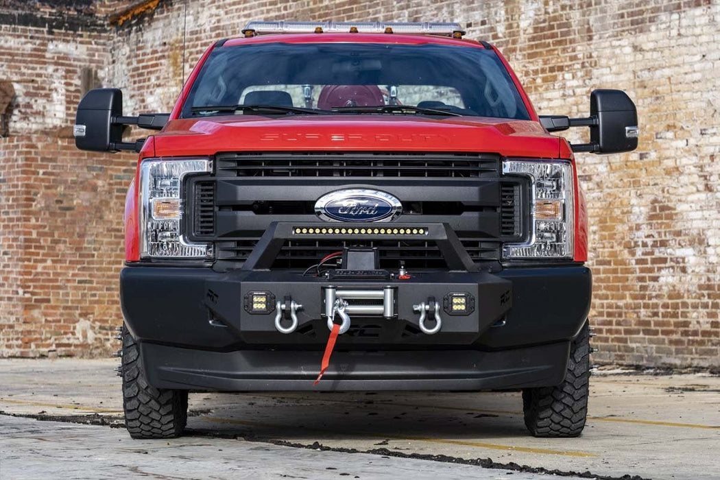 Rough Country 51004 EXO WINCH MOUNT KIT for 2017-2020 Super Duty F-250 / F-350 - Recon Recovery