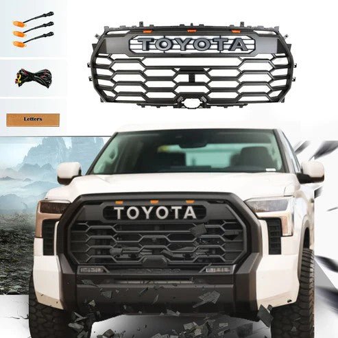 Matrix MTX-17-5068 ABS One Piece TRD PRO Style Grille Shell for 2022-2024 Toyota Tundra - Recon Recovery