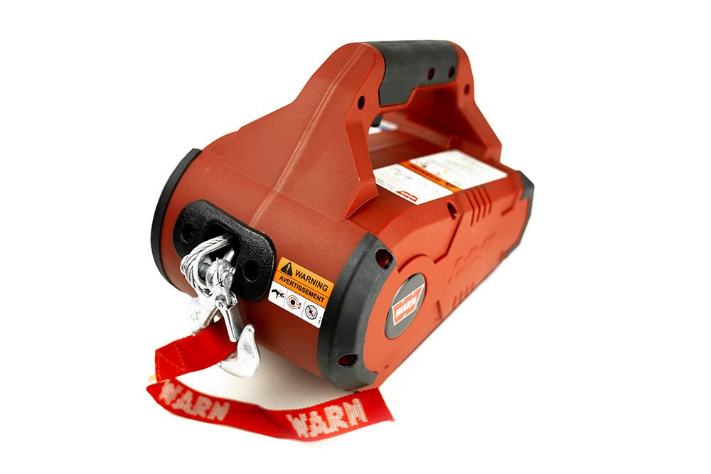Warn 885005 PullzAll Cordless 1000lb Electric Winch - 15 ft. Line - Recon Recovery