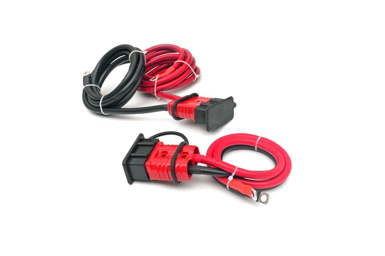Rough Country RS107 Winch Wiring Harness - 7 ft., 2 Gauge