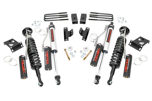 Rough Country 74550 Bolt On 3" Suspension Lift Kit for 2005-2023 Toyota Tacoma + Vertex Coilovers - Recon Recovery
